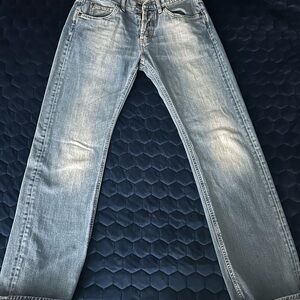 Meltin Pot Light Blue Straight Leg Jeans